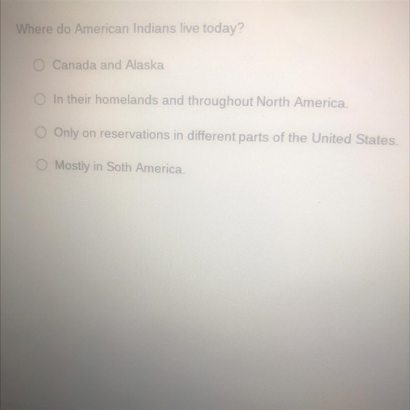 Where do American Indians live today? Can someone please tell me-example-1