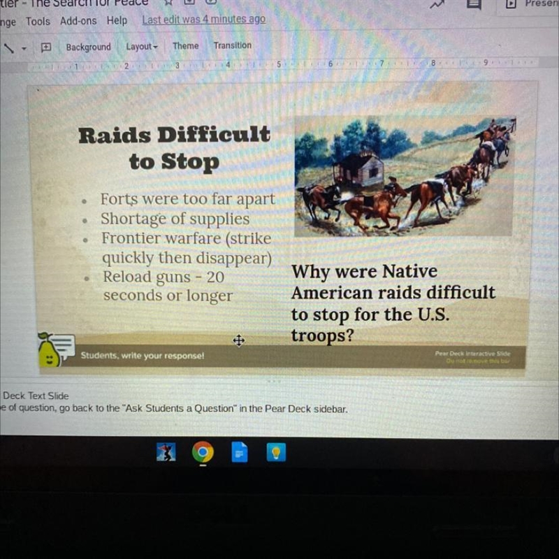 PLZZZZZ HELPPPP MEEEE !.!.!Why were Native American raids difficult to stop for the-example-1