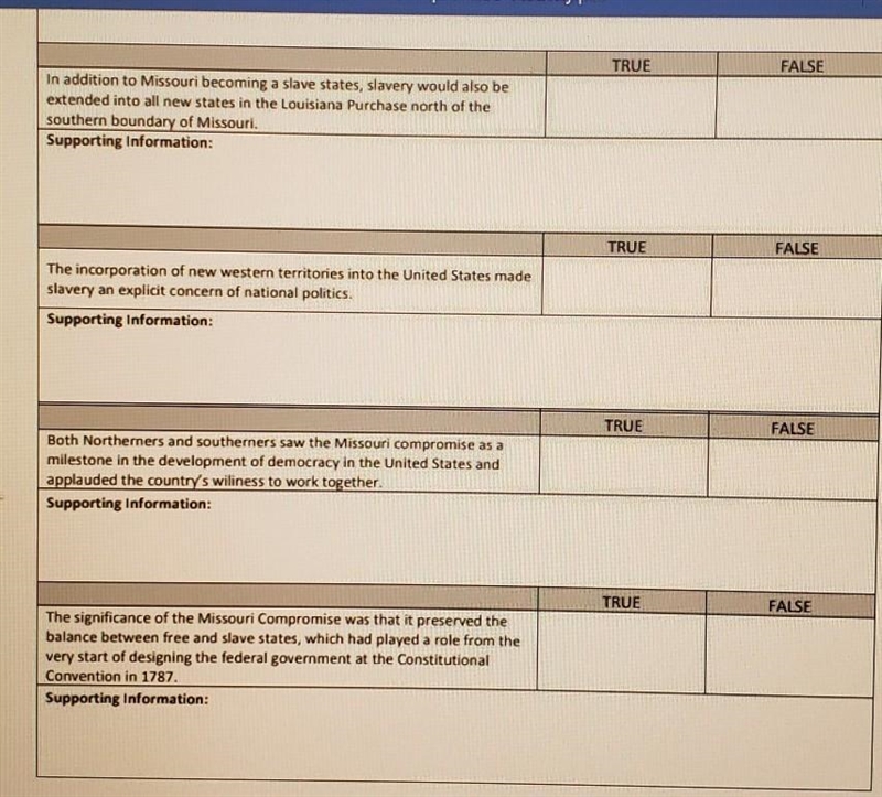 Okay its true or false about the missori compromise please help​-example-1