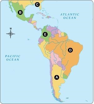 What is not a country of Latin America?-example-1