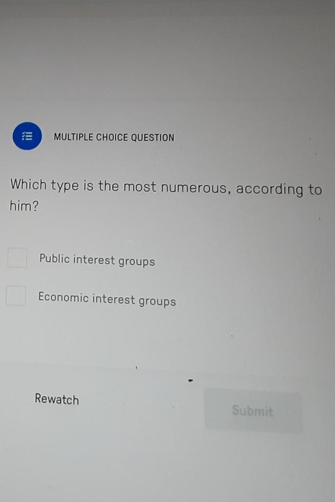 10 MULTIPLE CHOICE QUESTION Which type is the most numerous, according to him? Public-example-1