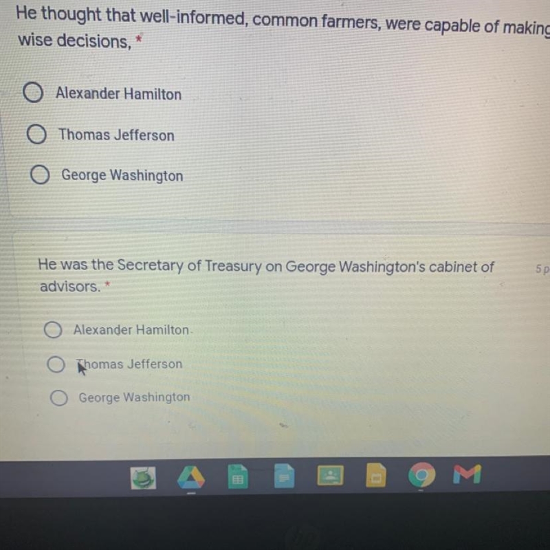 He thought that well-informed, common farmers, were capable of making wise decisions-example-1