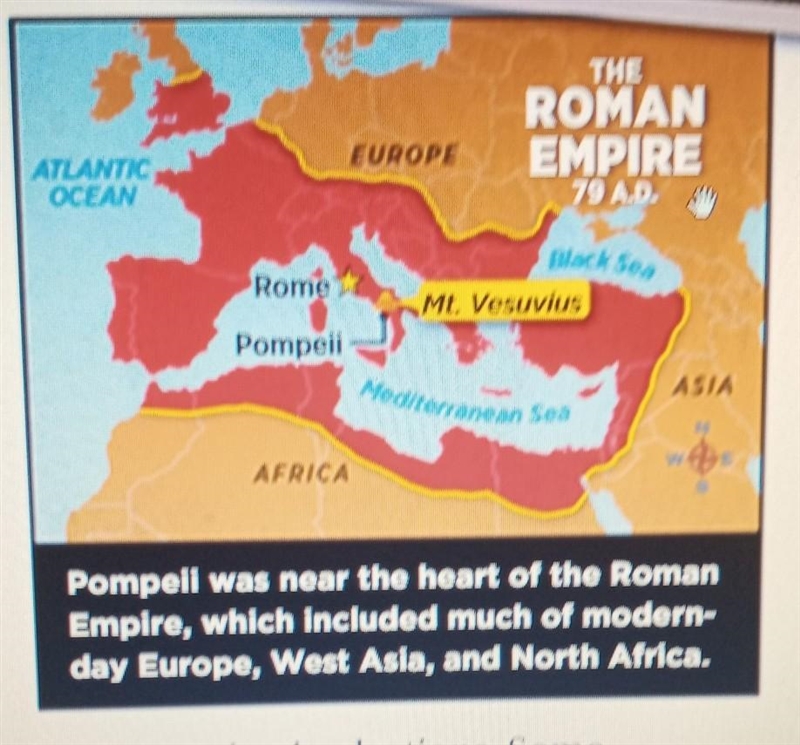 The main purpose of the map on page 5 is to show ___. A. the size of the Roman Empire-example-1