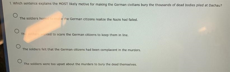 History of the holocaust! Please answer!-example-1