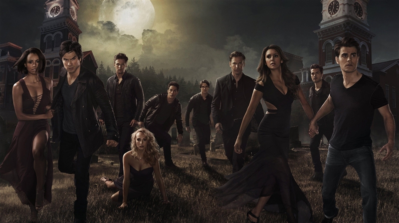 The Vampire Diaries Lovers here's a question for you ..... WHOS YOUR FAVORITE CHARACTER-example-1