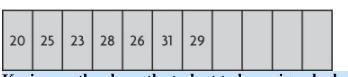 Mr. Clark changed the numbers on the row of lockers outside his classroom so the numbers-example-1