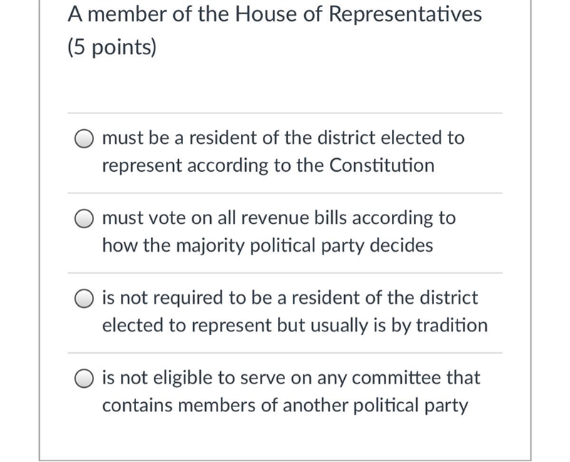 A member of the House of Representatives (5 points)-example-1