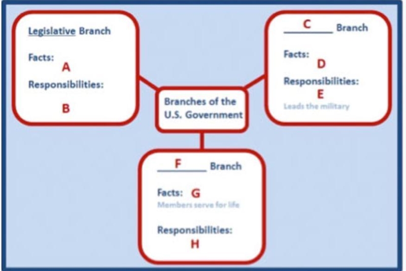 Which of the following could be placed in the area labeled G? Members of this branch-example-1