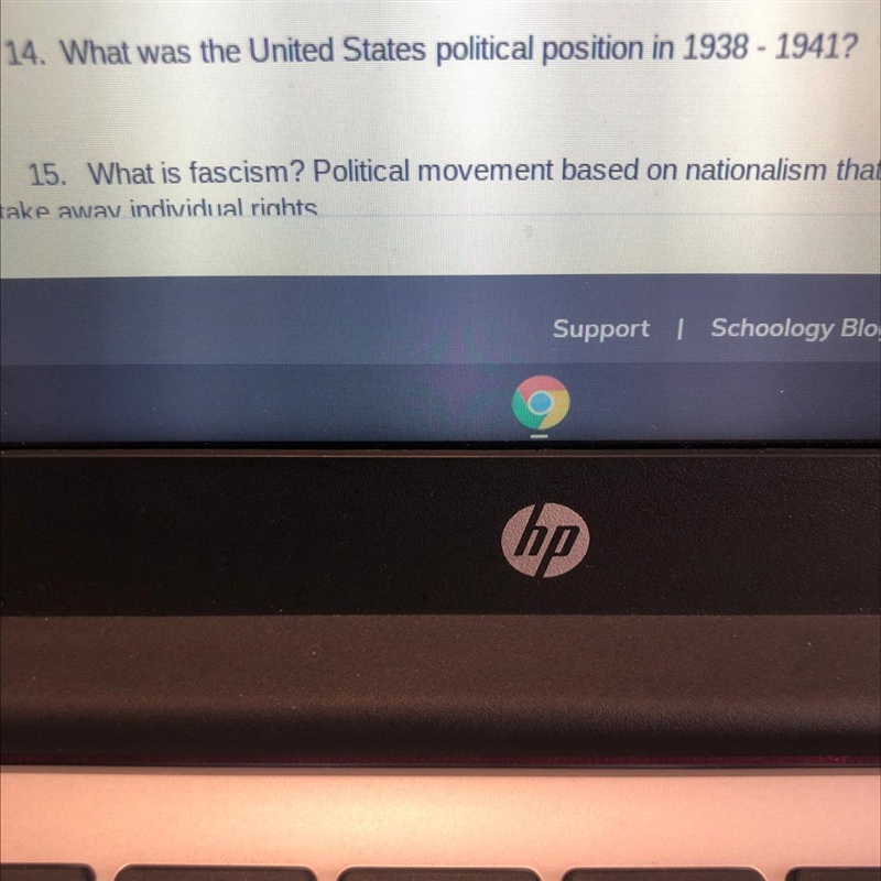 14. What was the United States political position in 1938 - 1941?-example-1