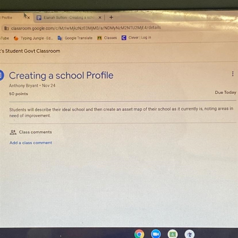 Create a school profile for walker mill middle school 10 points !!! due rn-example-1