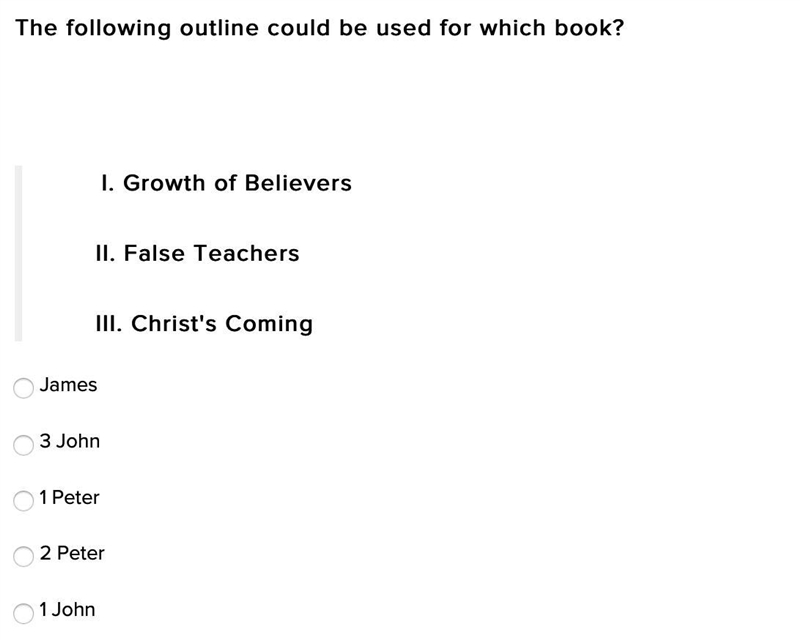 The following outline could be used for which book?-example-1