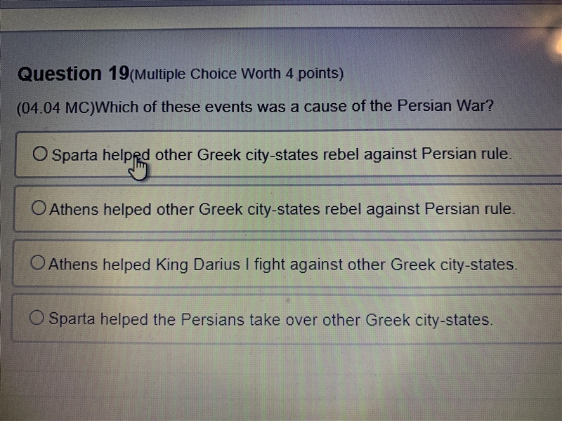 Which of these events was a cause of the Persian war-example-1