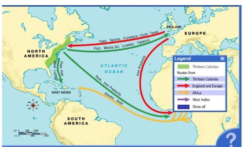 What is the name of the pattern shown on the map?-example-1