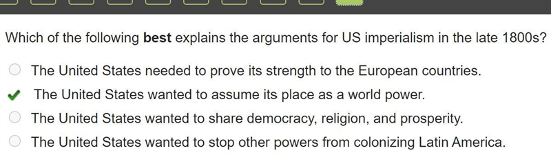 Which of the following best explains the arguments for US imperialism in the late-example-1