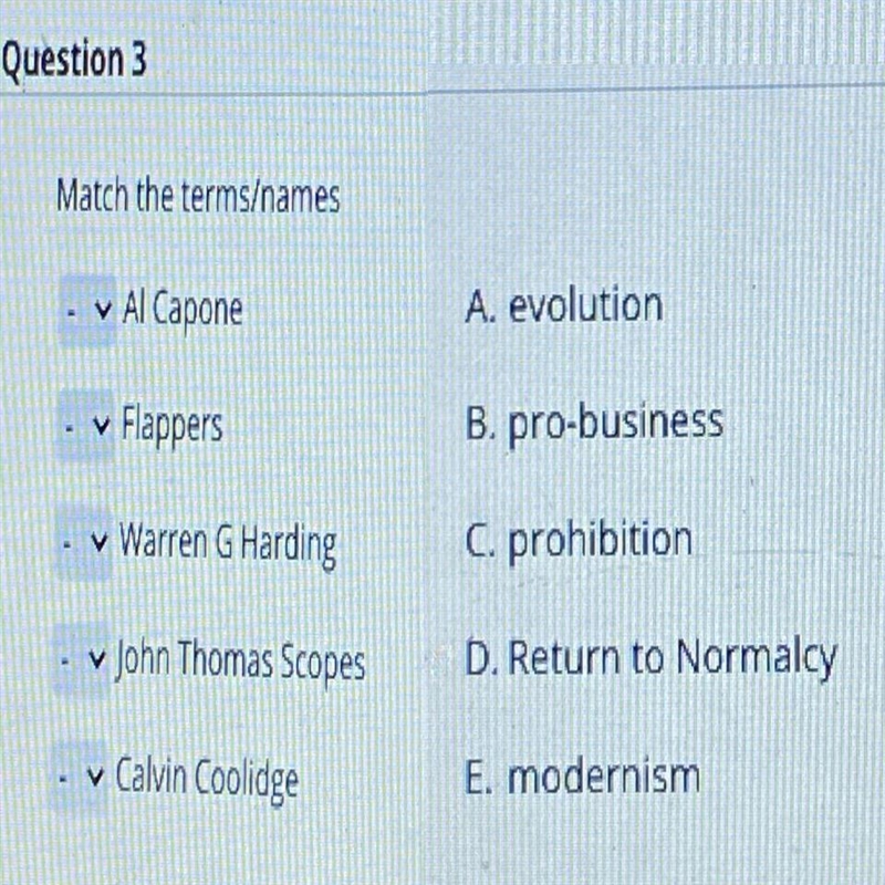 Match the terms/names-example-1