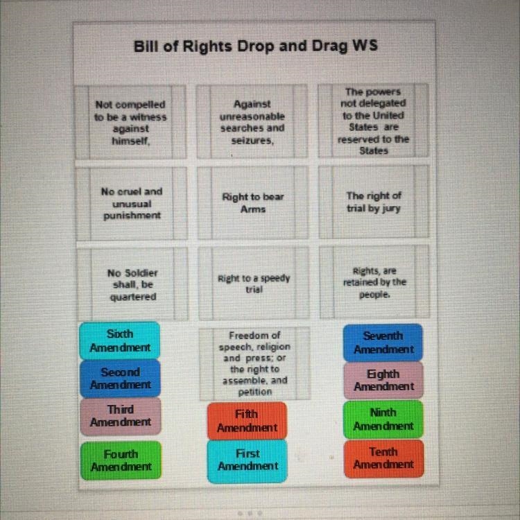 Bill of Rights Drop and Drag WS-example-1