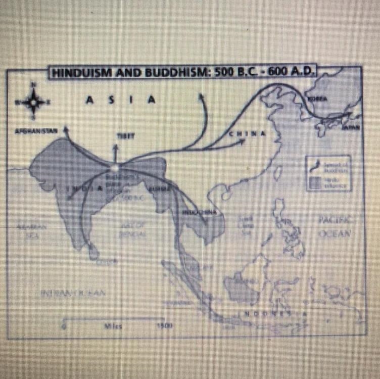 Which process is illustrated by the map? F the Columbian Exchange G the movement of-example-1