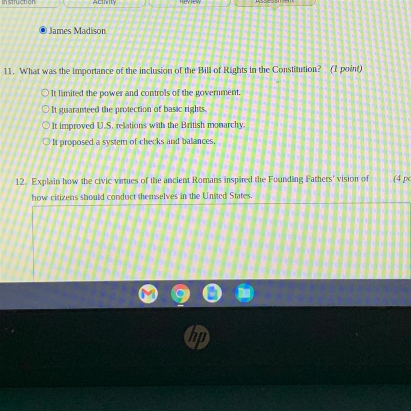 Help ASAP 20 points plsssss two questions 1.)What was the importance of the inclusion-example-1