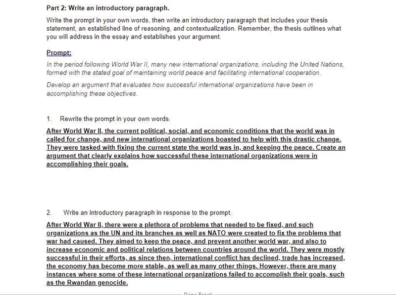 This is the Project - International Organizations Post WWII, I got a 100%, don't plagiarize-example-3