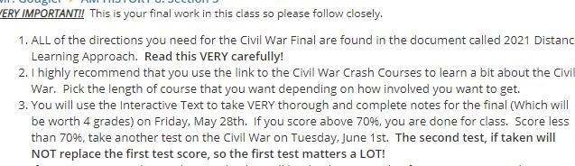 Has anyone done the Civil War Finals for the end of the year?-example-1