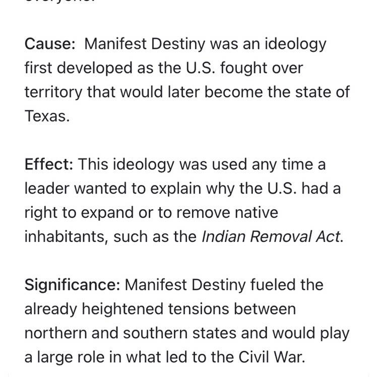 How was President Polk’s argument for annexation informed by the concept of Manifest-example-1