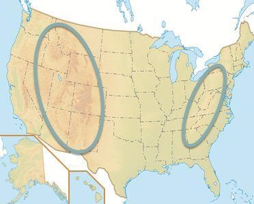 Analyze the map below and answer the question that follow. The main economic activity-example-1