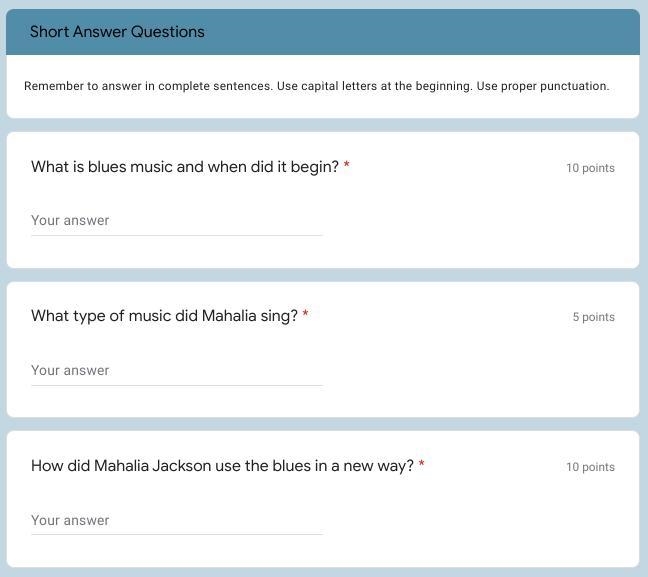 Mahalia Jackson questions-example-1