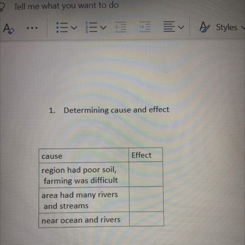 Determining cause and effect-example-1