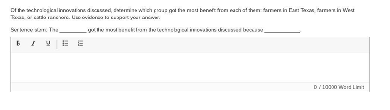 Of the technological innovations discussed, determine which group got the most benefit-example-1