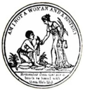 How is the image on this medallion linked to women's suffrage? (7 points) Many female-example-1