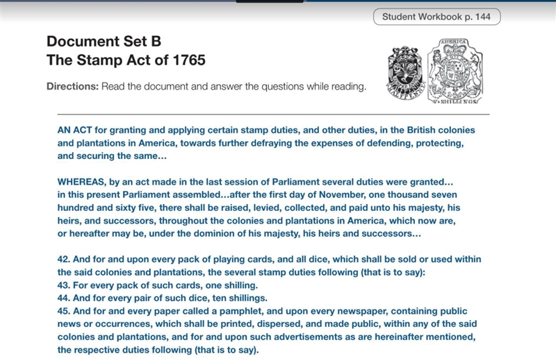 How did British policies and actions after the French and Indian War create dissent-example-4