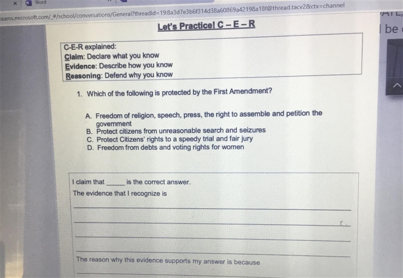 Please help with my civics, please answer all 3=parts of each question-example-1