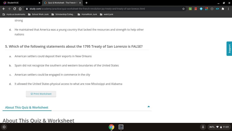 The French Revolution, Jay Treaty and Treaty of San Lorenzo-example-4