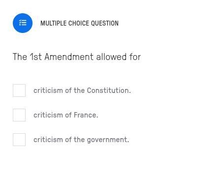 The 1st Amendment allowed for-example-1