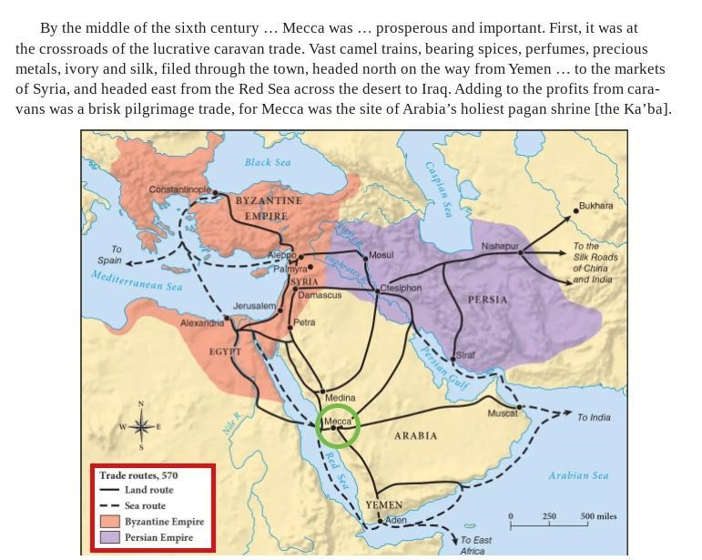 How does document A explain how Islam spreed so quickly-example-1