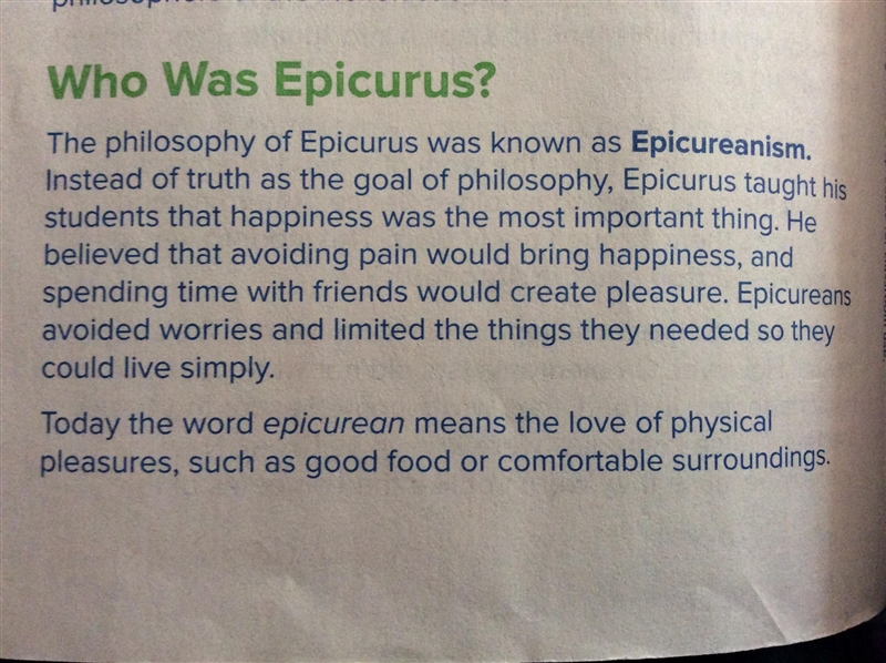 Plsssssss Help!!!!! Which philosophy do you think is better: Epicurism or Stoicism-example-1