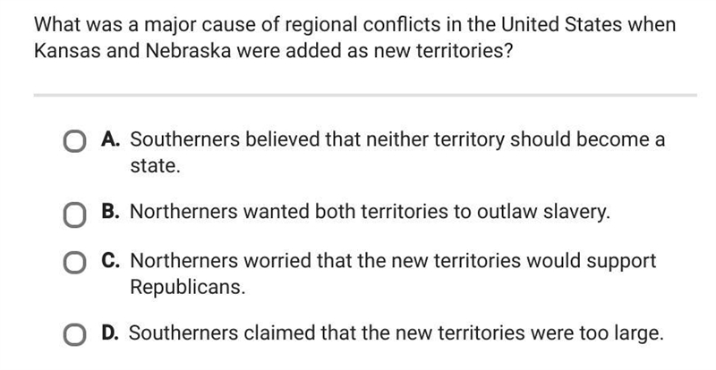 Major causes of regional conflicts-example-1