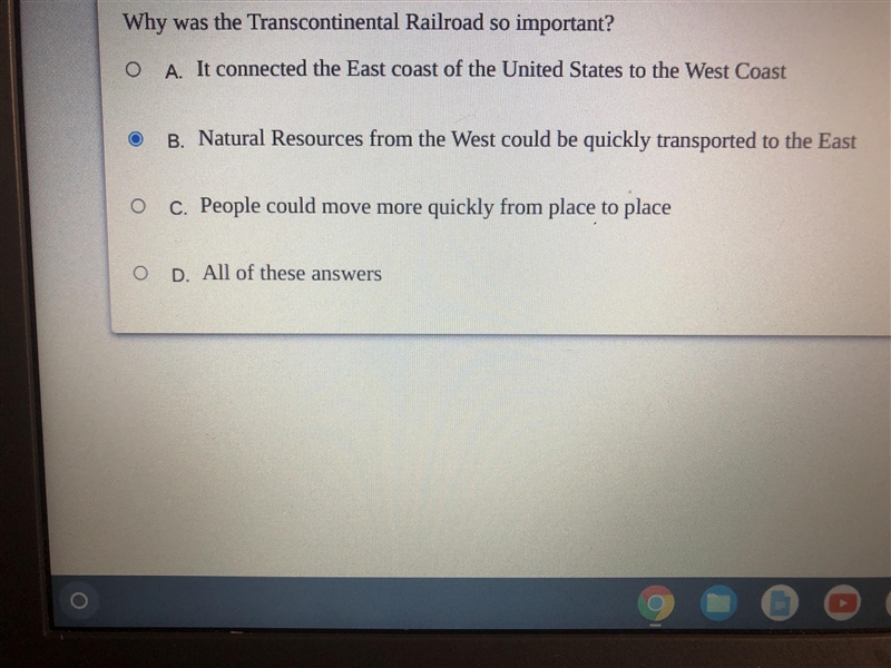 Why was the trans contention railroad so important Can somebody see if I’m correct-example-1