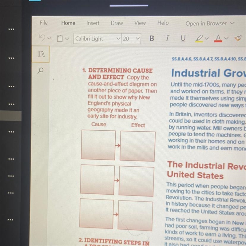 Determining cause and effects ?-example-1