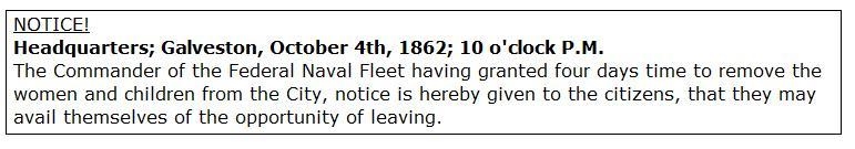 The excerpt below was from a notice posted by J.J. Cook of the Confederate Army. Notice-example-1