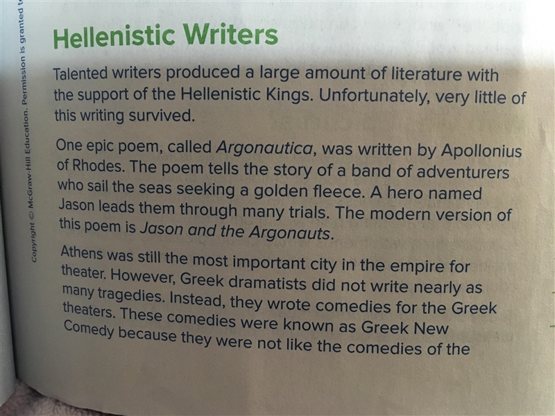 Plssssss Help!!!! In Greece’s golden age, knowledge of surprised and desired more-example-2