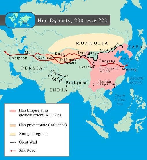 Note that neither the Han dynasty nor the Tang dynasty started out occupying as much-example-2