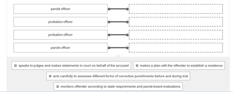 A person is charged with robbing $10,000 from a jewelry store. Match the probation-example-1