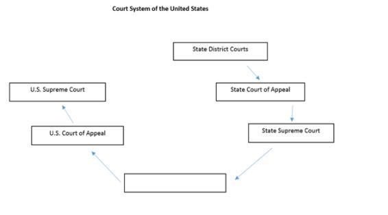 Study the diagram below and answer the following question. Which U.S. Court belongs-example-1