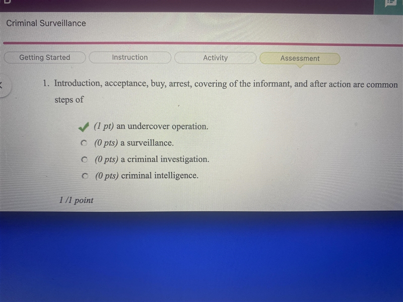 Introduction, acceptance, buy, arrest, covering of the informant, and after action-example-1