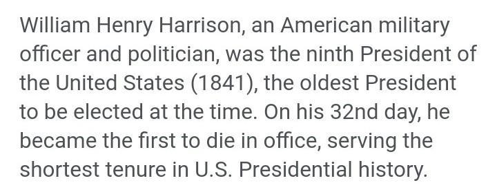 9th president of USA is ​-example-1