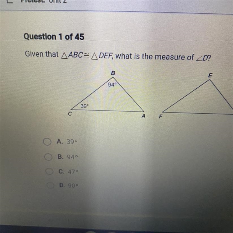 Given that abc=def what is the measure of d-example-1