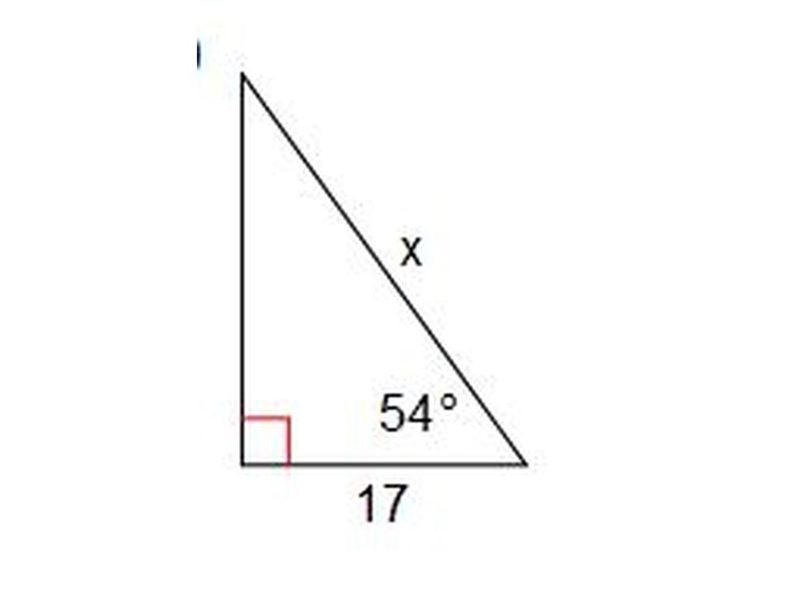 HELP Which Trig ratio should be used to find the missing side? A.Sin B.Cos C.Tan-example-1