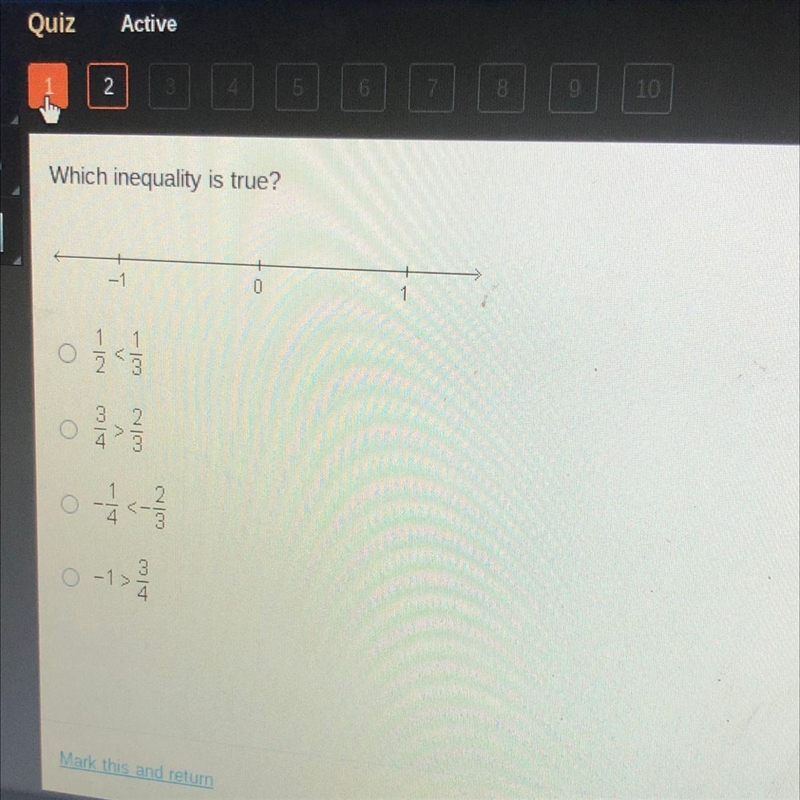 Which inequality is true￼-example-1