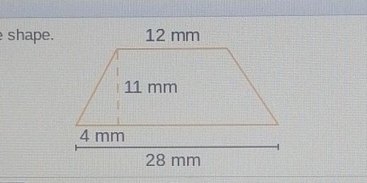 Find the area of the shape. help pleasee ​-example-1